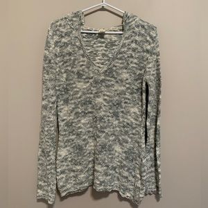 Roxy Lightweight Knit Sweater Hoodie, Size XL